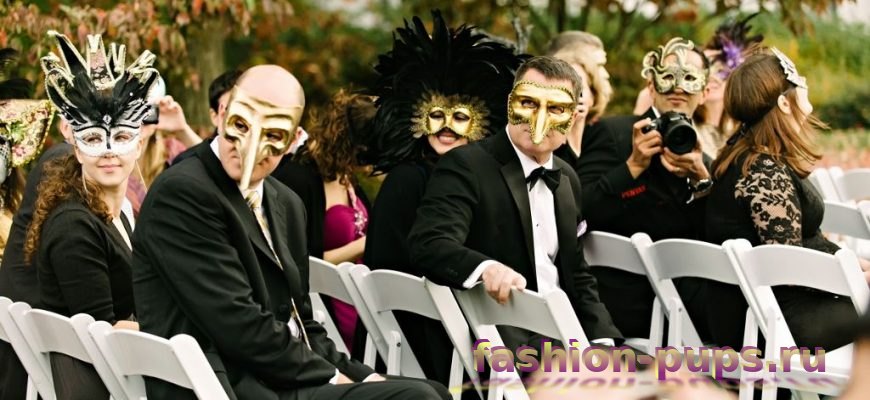 свадьба в стиле карнавал фото