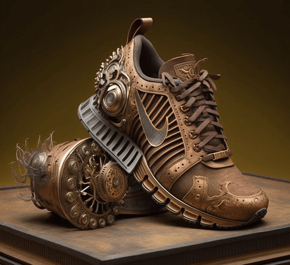 MidJourney: Дизайн мужской обуви